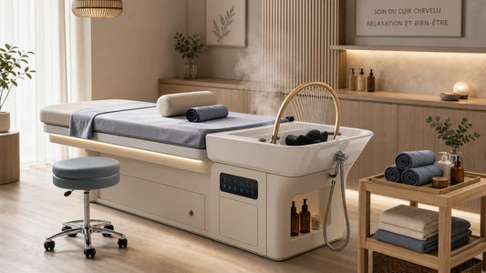 Machine Head Spa professionnelle prête pour une séance