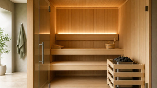 Cabine de sauna professionnel dans un espace de bien-être