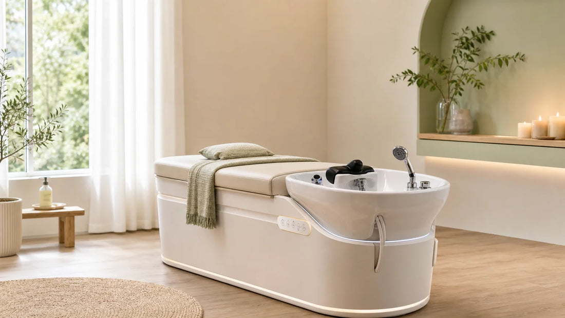 Machine Head Spa professionnelle installée dans une cabine de soin