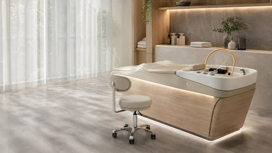 Espace professionnel équipé pour proposer des soins Head Spa