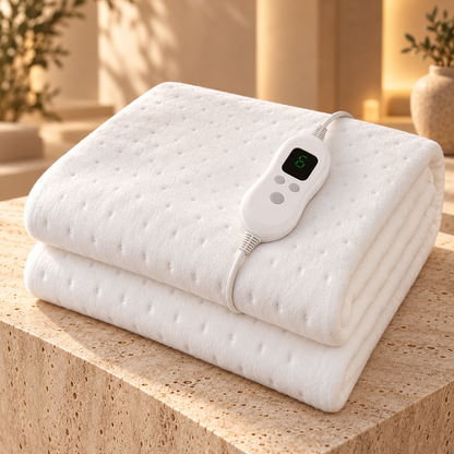Mesa de massagem com colchão aquecido