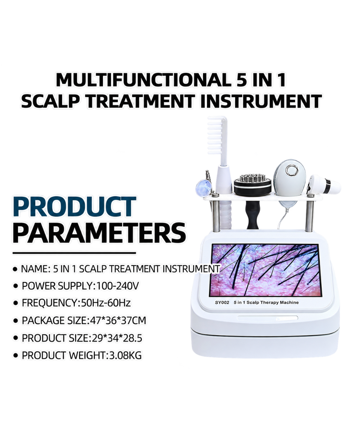 Diagnostic capillaire premium parametre