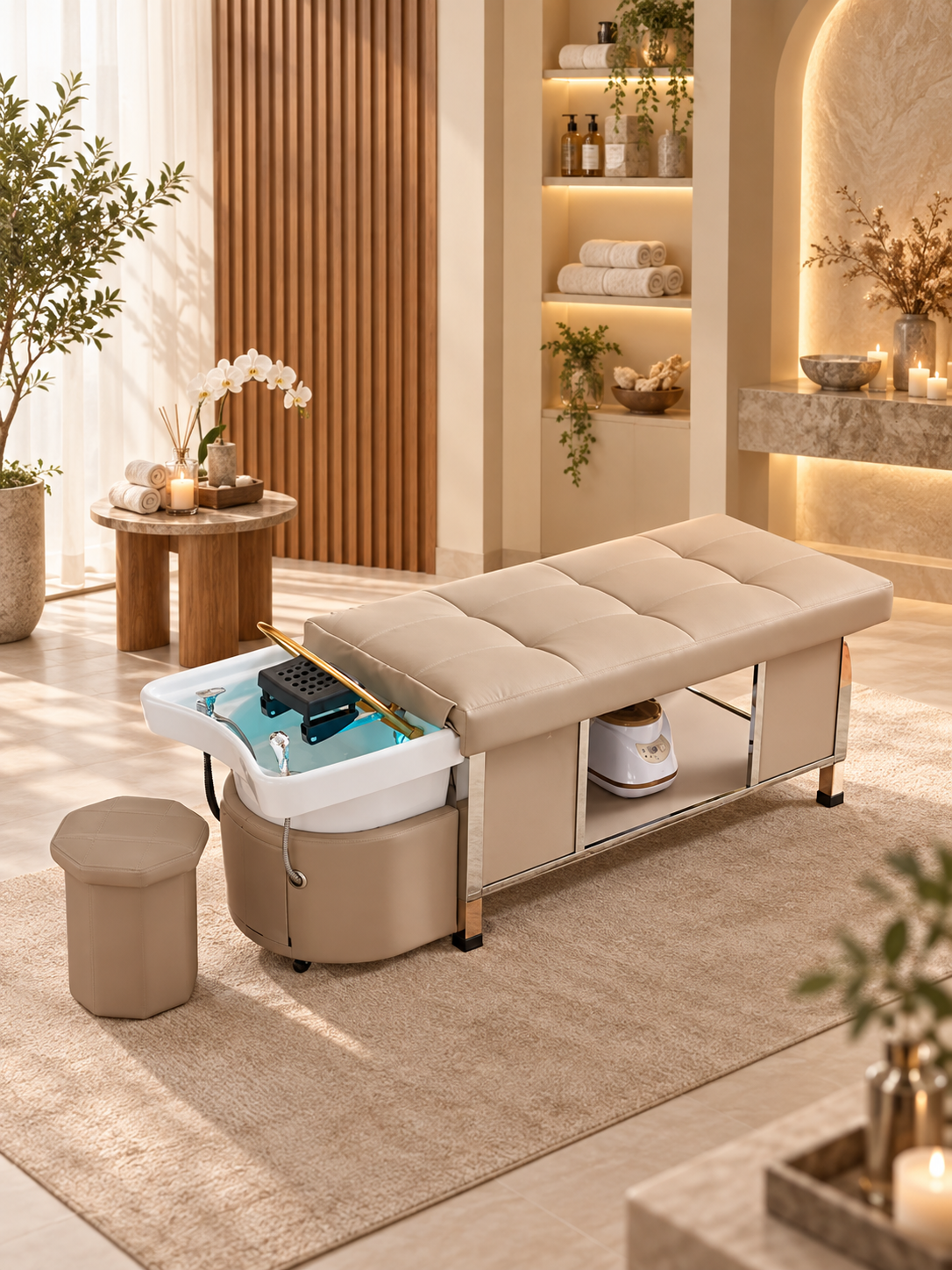 Mesa Head Spa com conexão: Nagomi