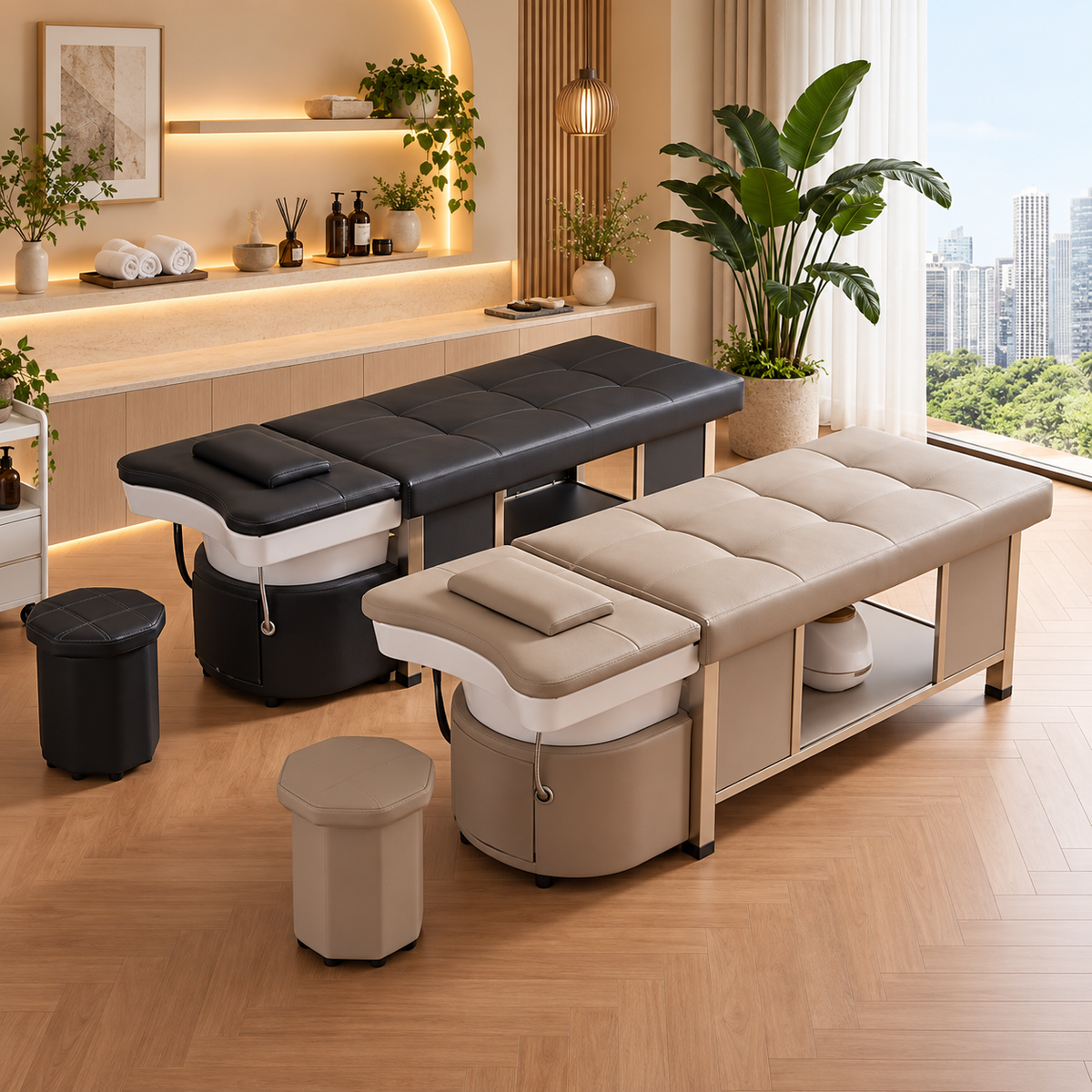 Mesa Head Spa com conexão: Nagomi