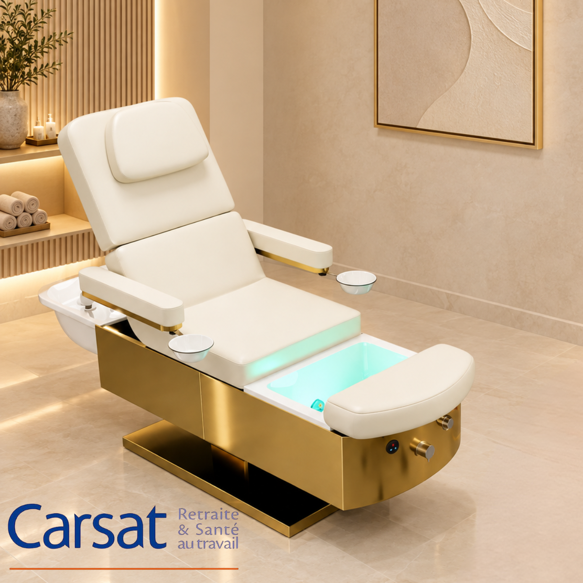 Mesa Head Spa com conexão: Nozomi
