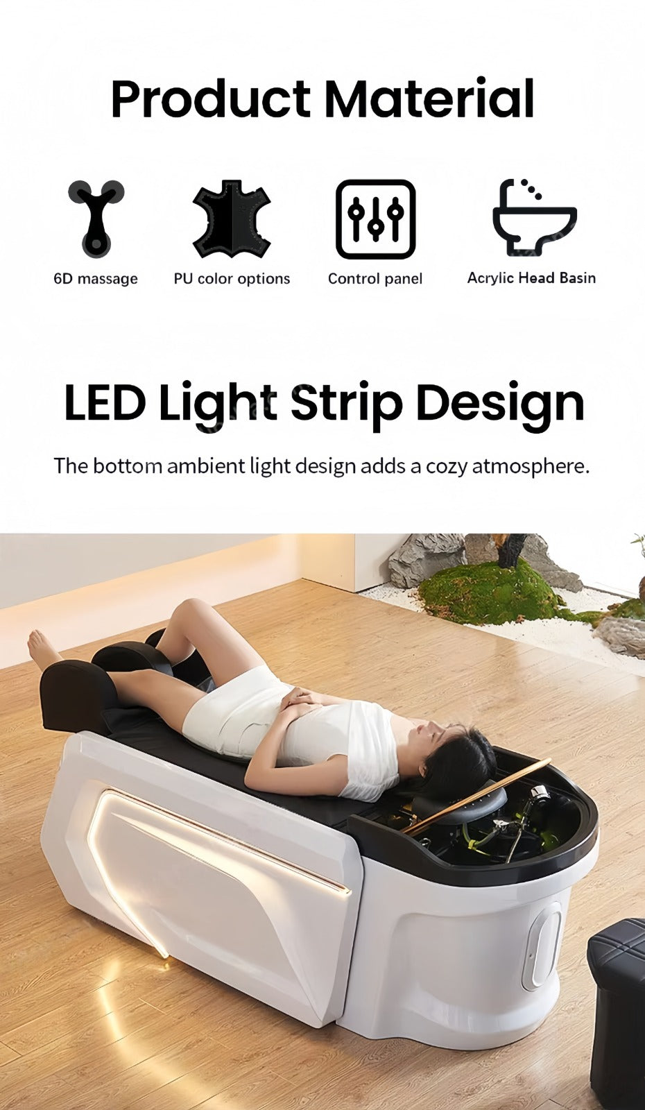 Fauteuil massant Head Spa : Osaka